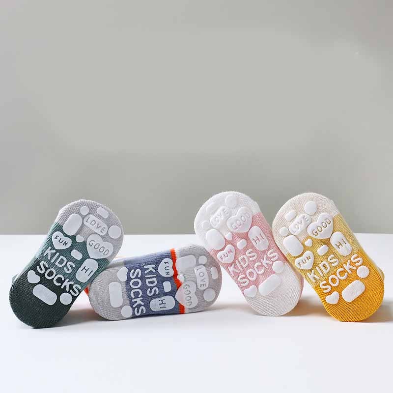 Three-dimensional Big Heel Low-cut Baby Boat Socks