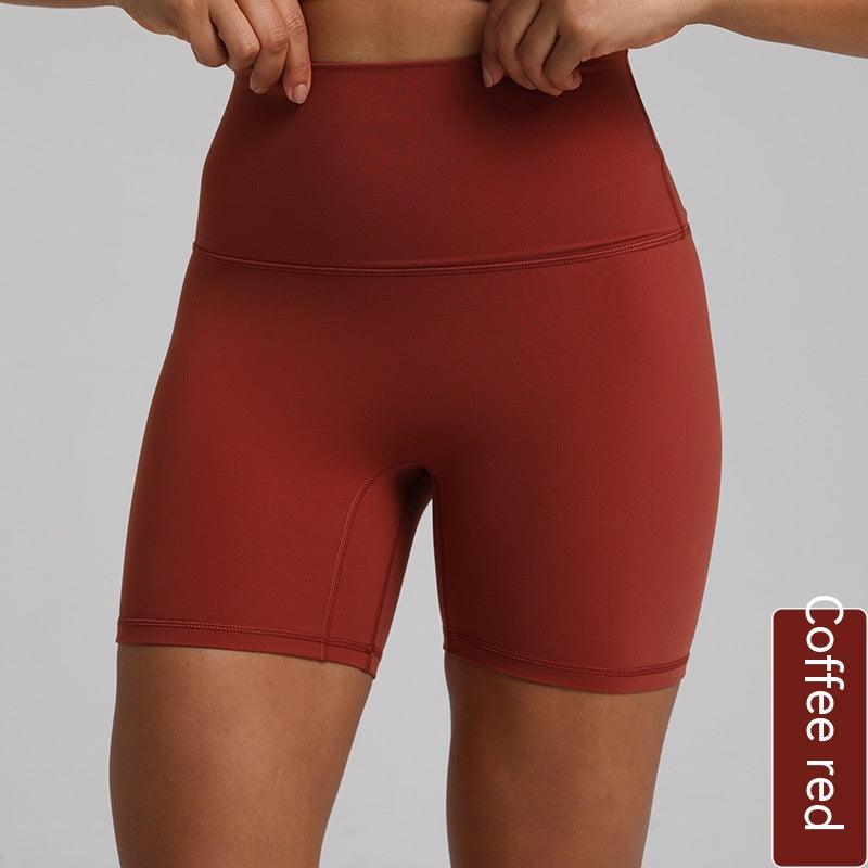 Quick-drying Nude Feel Yoga Shorts Hip Lifting - Nioor