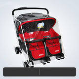 Universal Twin Stroller Rain And Windproof Cover