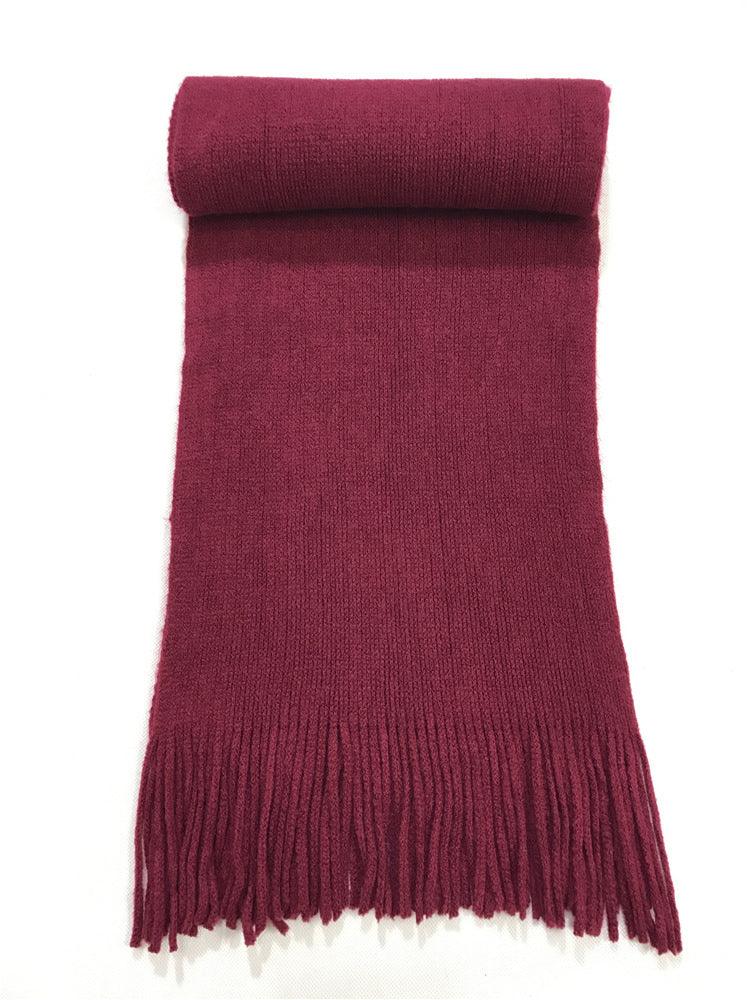 Boy Student's Winter Thick Cashmere Scarf - Nioor