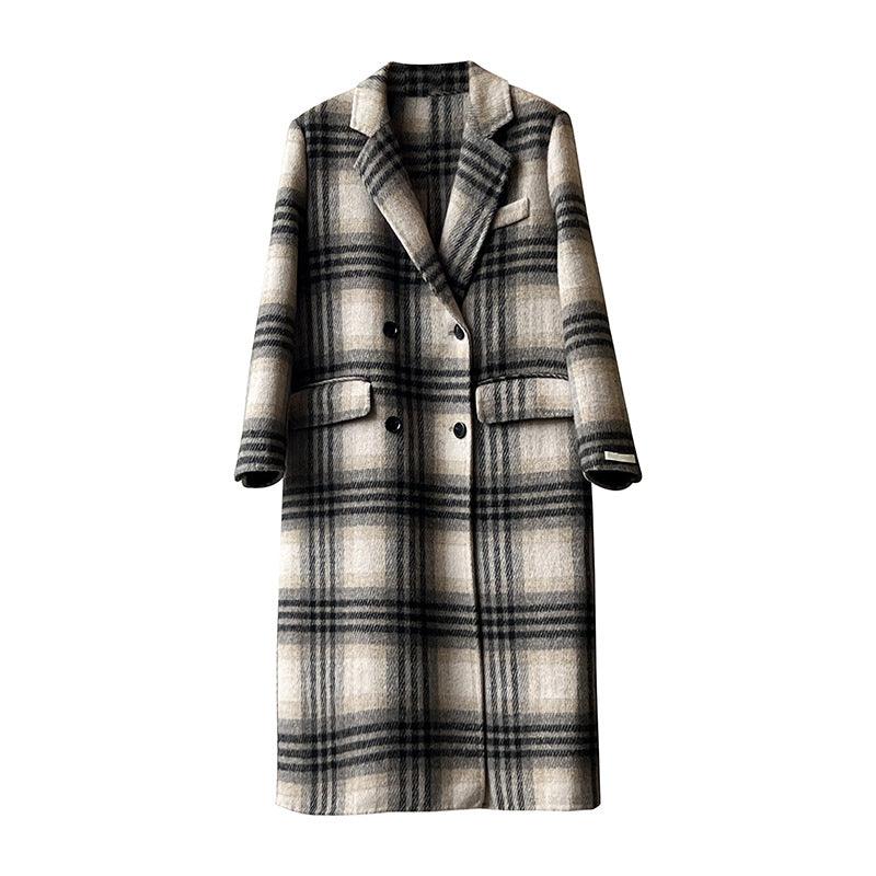 Retro Double-faced Woolen Goods Coat - Nioor