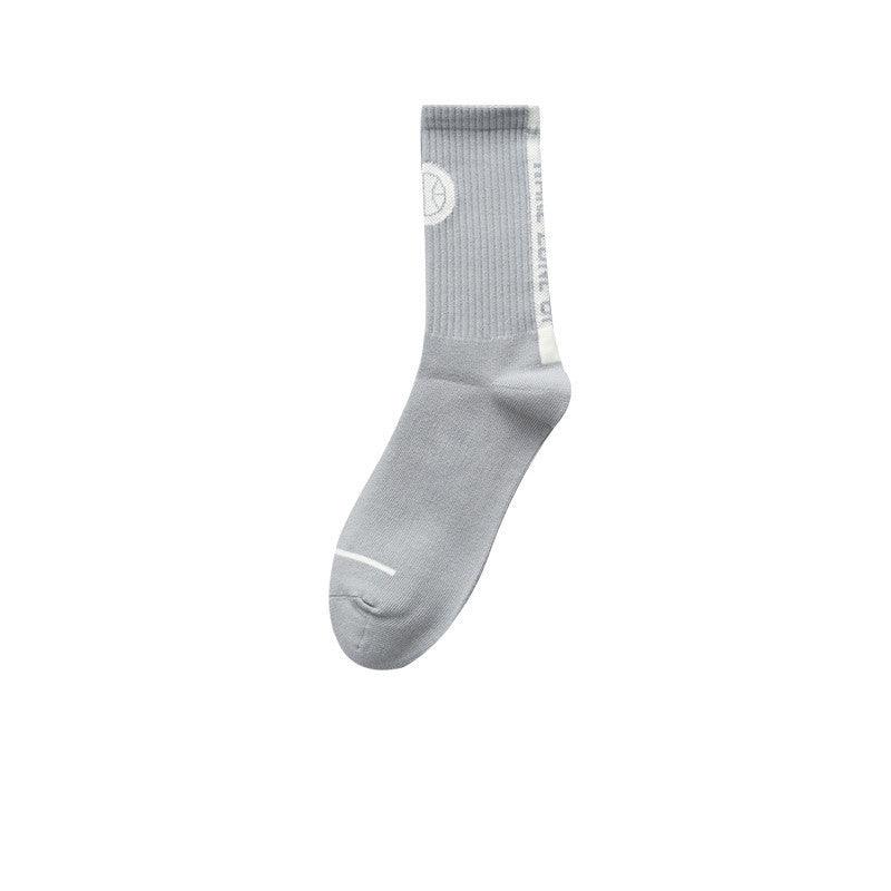 Men's Tide Socks Solid Color Long Tube High Top - Nioor