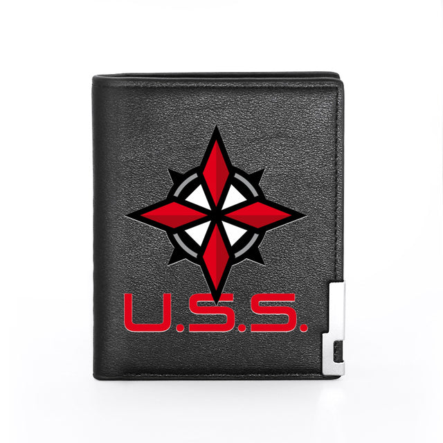 Umbrella Corporation Theme Printing Leather