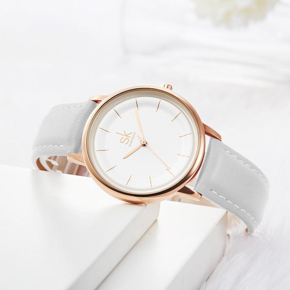 Fashion Trend Belt Students Waterproof Quartz Women's Watches - Nioor