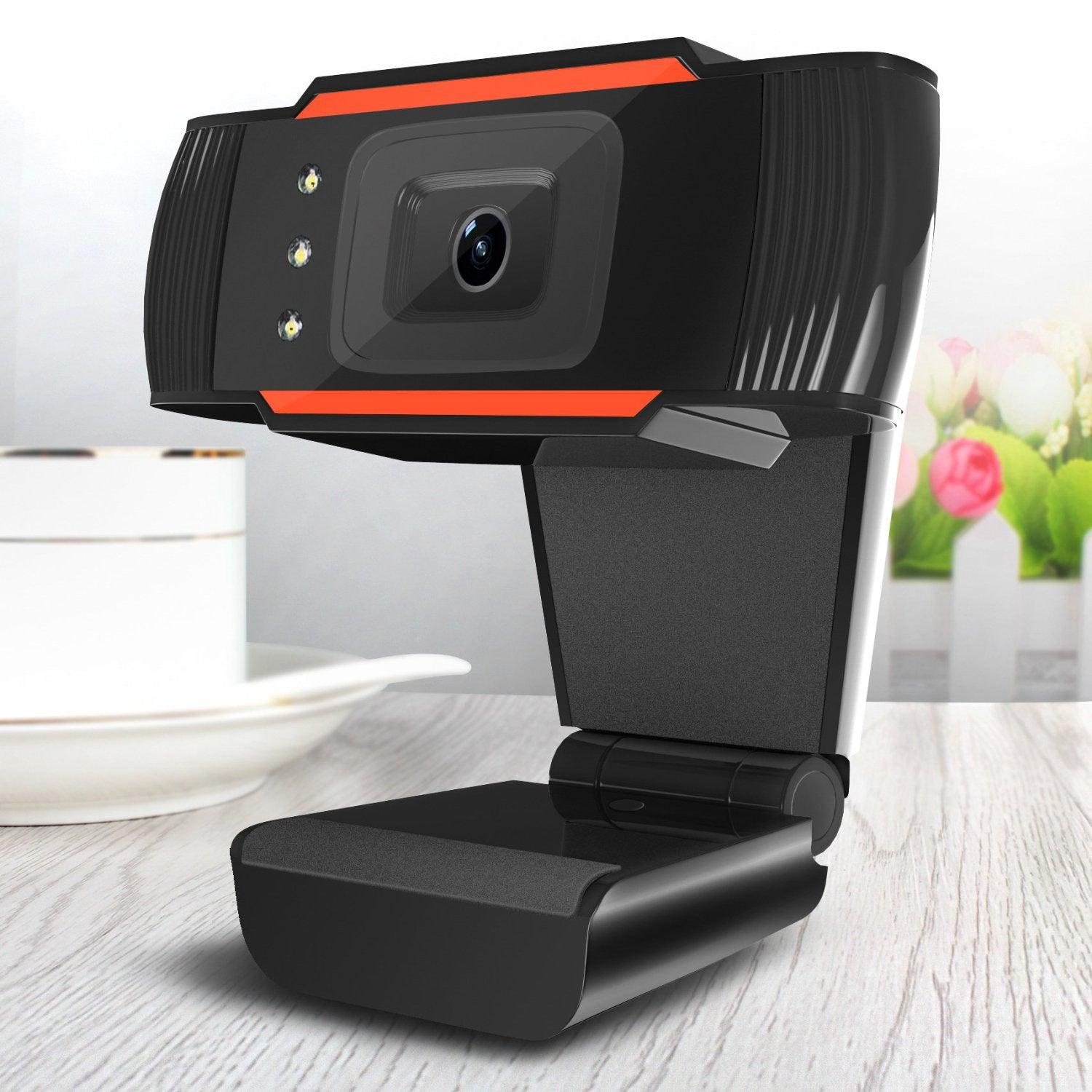 USb LED Fill Light High-definition Webcam With Adjustable Brightness - Nioor