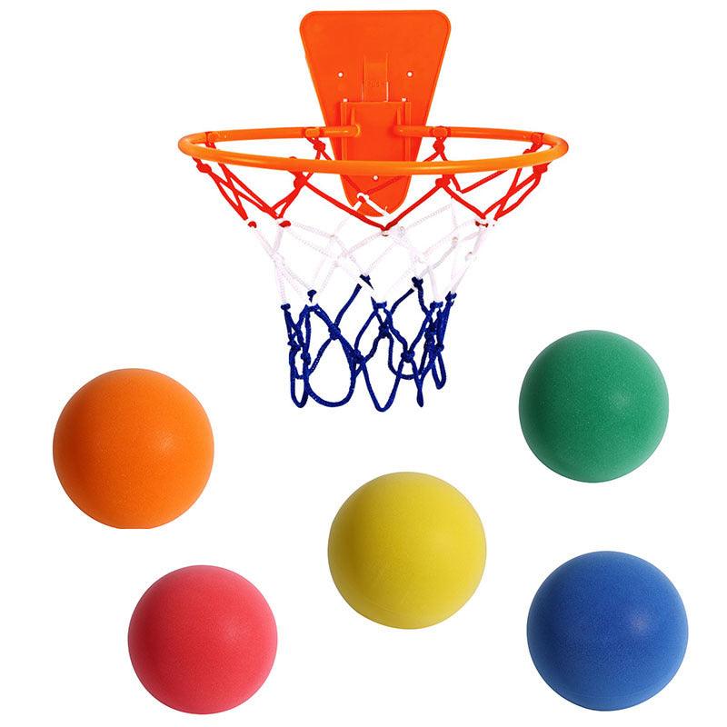 Silent High Density Foam Sports Ball Indoor Mute Basketball Soft Elastic Ball Children Sports Toy Games - Nioor