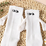 Men's And Women's Fashion Simple Magnet Socks - Nioor