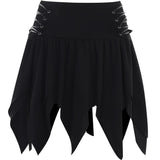 Women's Summer Hot Girl Slim Irregular Hem Skirt - Nioor