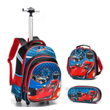 Three-piece Trolley Bag For Primary School Students - Nioor