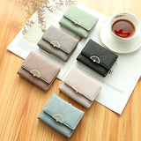 Women's Fashion Candy Color Folding Money Clip