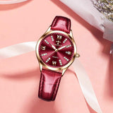 Simple Women's Automatic Delicate Small Dial Waterproof Quartz Watch - Nioor