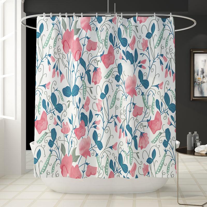 Daffodil Toilet Bathroom Shower Curtain Shower Partition - Nioor