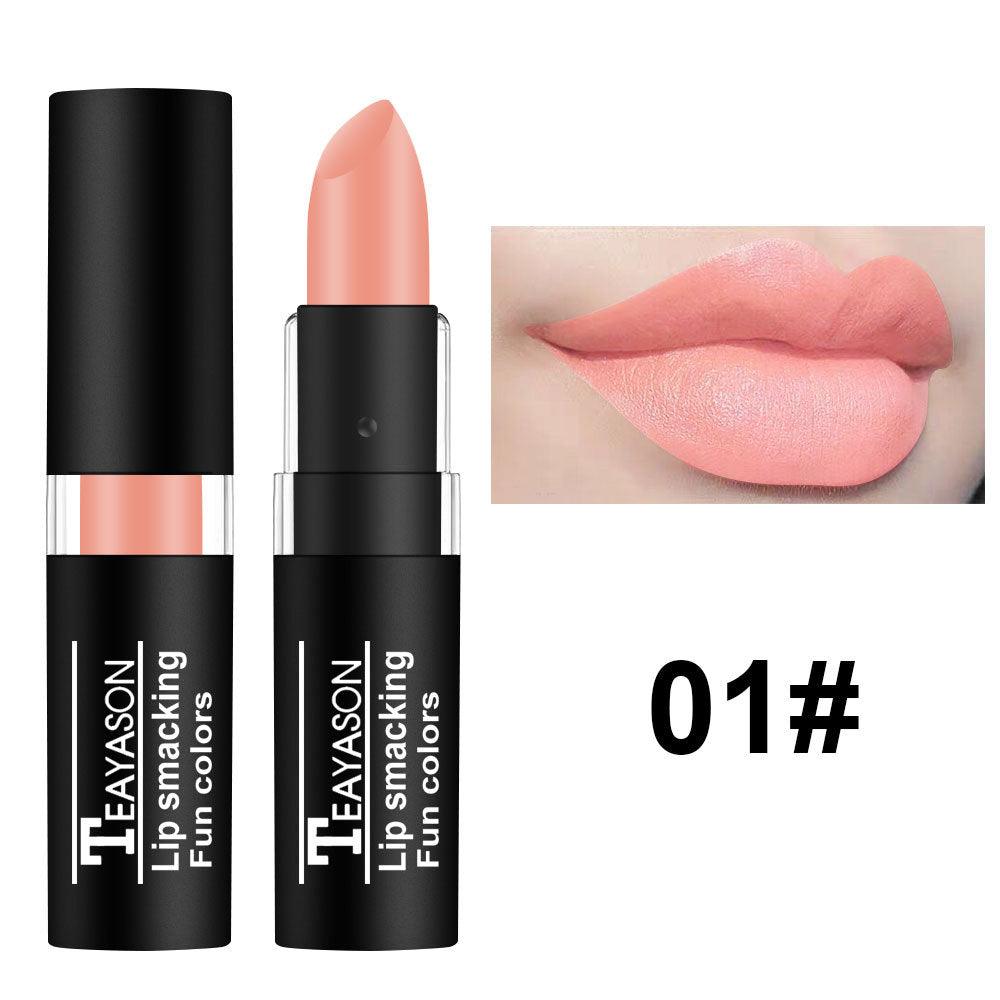Dark Lipstick White Nude Color Vampire Halloween Creative Makeup Retro - Nioor