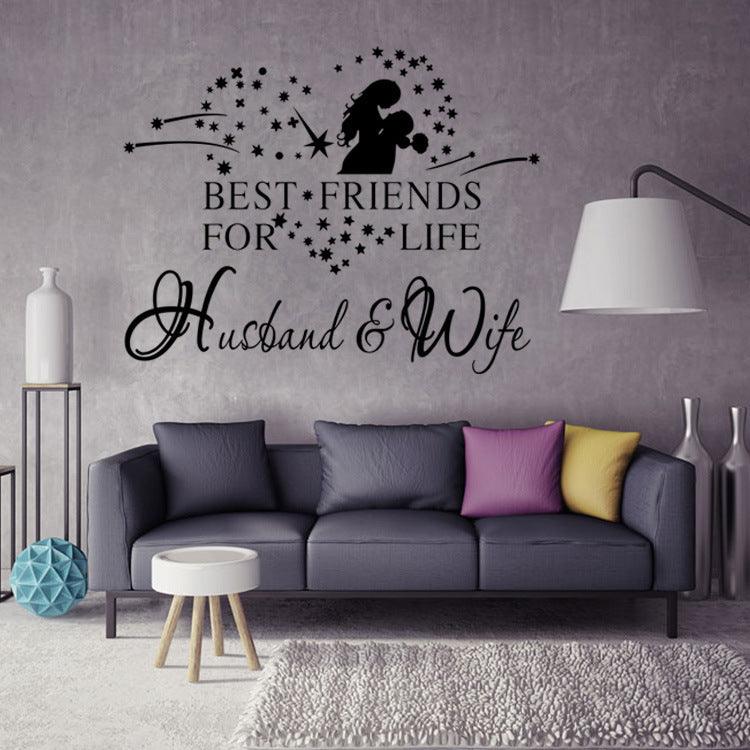 English Proverbs Wall Sticker Valentine's Word Sticker - Nioor