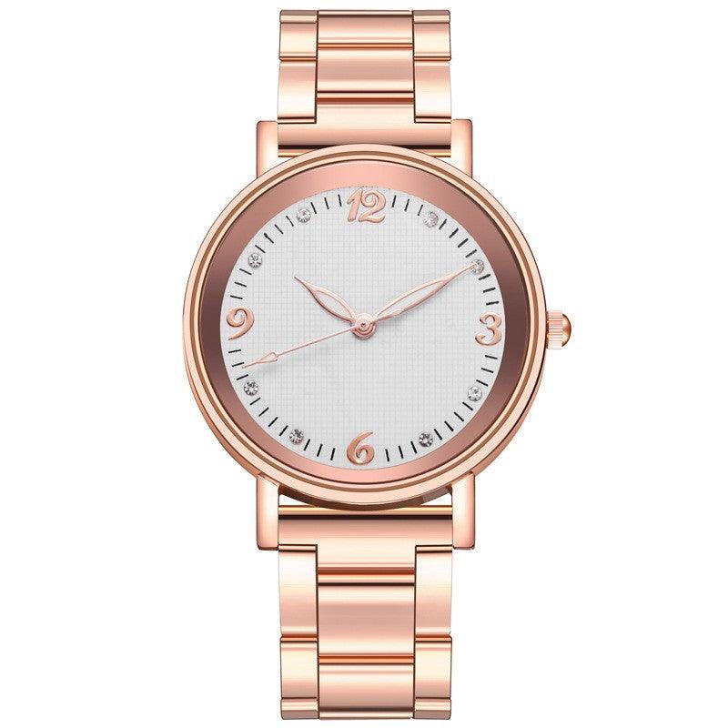 Stainless Steel Band Casual Fashion Quartz Watch - Nioor