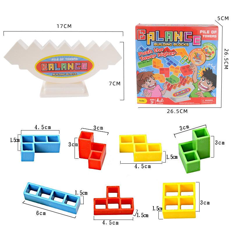 Balance Stacking Board Games Kids Adults Tower Block Toys For Family Parties Travel Games Boys Girls Puzzle Buliding Blocks Toy - Nioor