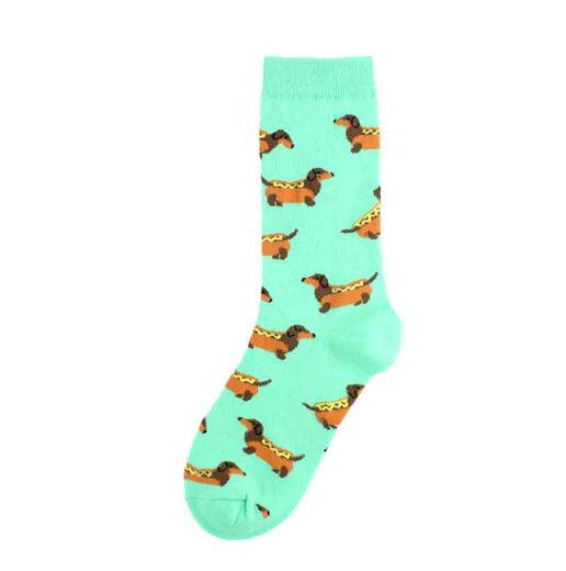 Fashion Printed Cotton Socks For Lovers - Nioor