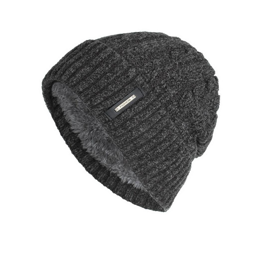 New Fleece Multicolor Chenille Twist Hat - Nioor