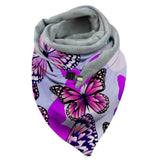 Versatile Thickened Simple Warm Shawl Fashionable Printed Scarf - Nioor