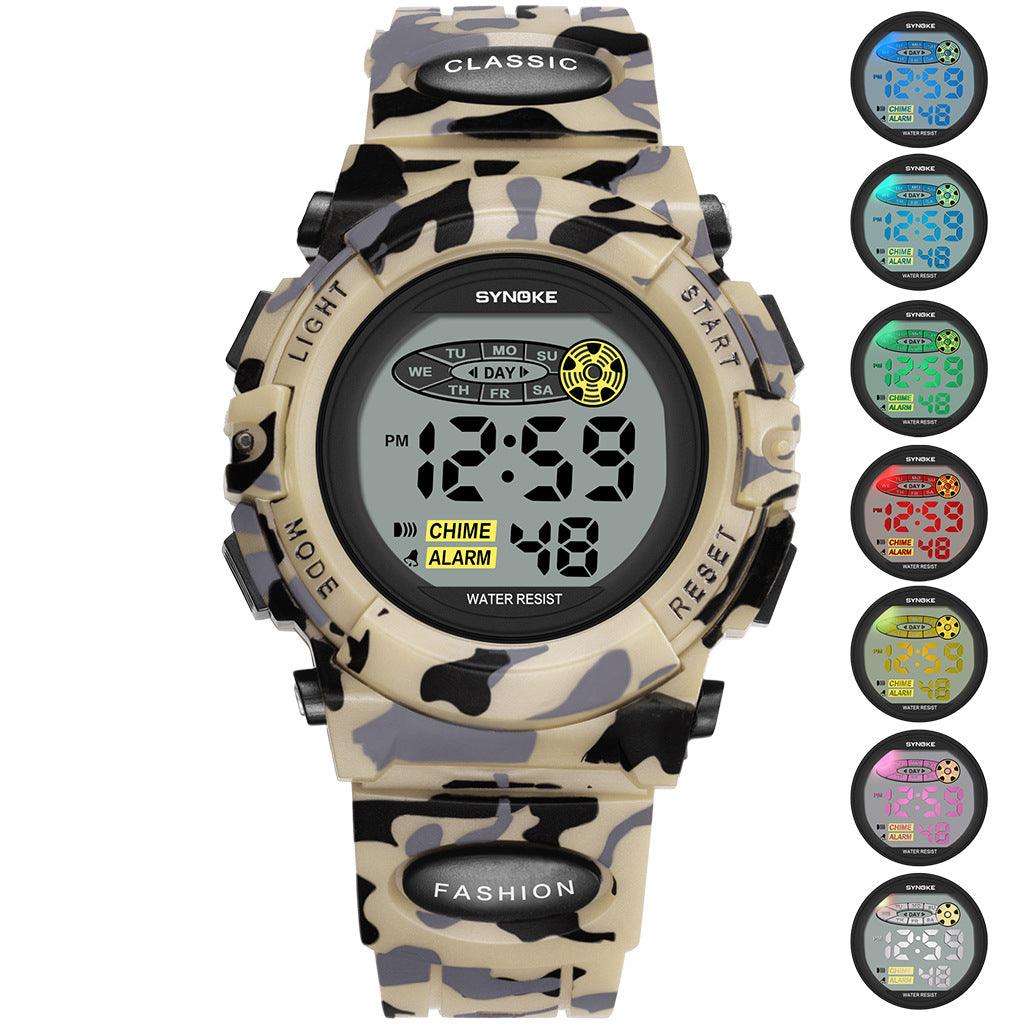 Colorful Luminous Children's Student Electronic Watch - Nioor