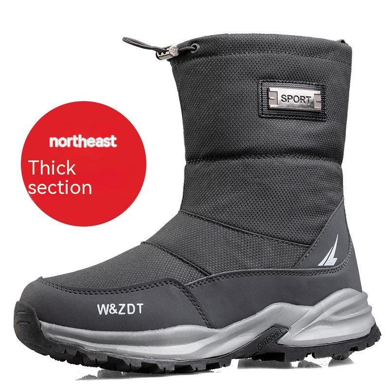 Outdoor Winter Men's Waterproof Non-slip Snow Boots - Nioor