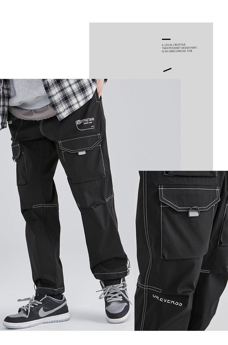 Men's Multi-bag Casual Trousers - Nioor