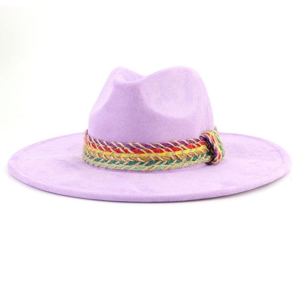 New Wide Brim Top Hat For Women - Nioor