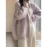 Women's Stylish Knitted Cardigan Jacket - Nioor