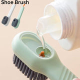 Deep Cleaning Shoe Brush Automatic Liquid Discharge Cleaning Brush Soft Bristles Household Laundry For Daily Use Cleaning Tool - Nioor