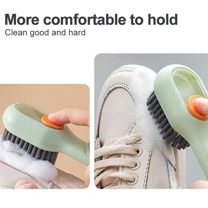 Deep Cleaning Shoe Brush Automatic Liquid Discharge Cleaning Brush Soft Bristles Household Laundry For Daily Use Cleaning Tool - Nioor