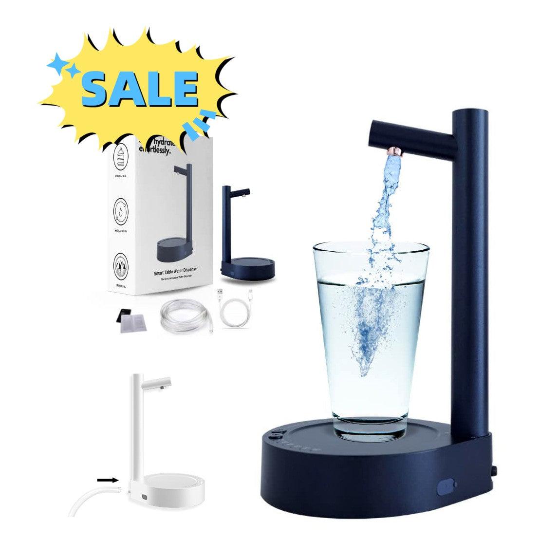 Desk Dispenser Electric Water Gallon Automatic Water Bottle Dispenser Rechargeable Water Dispenser - Nioor