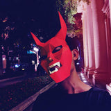 Devil Mask Animal Headgear 3D Paper Mold DIY - Nioor