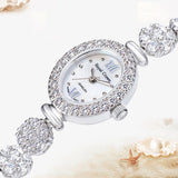 Watch Bracelet Quartz Full Star Diamond Women's Watch - Nioor