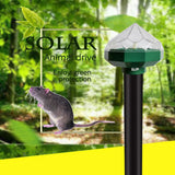 Diamond solar mouse repeller ground plug lamp repeller - Nioor