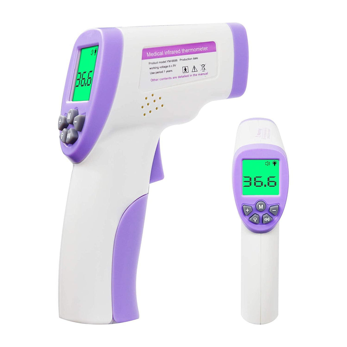 Digital Termomete Infrared Forehead Body Thermometer Gun Non-contact Temperature Measurement Device with Real-time Accurate Readings Amazon Banned - Nioor