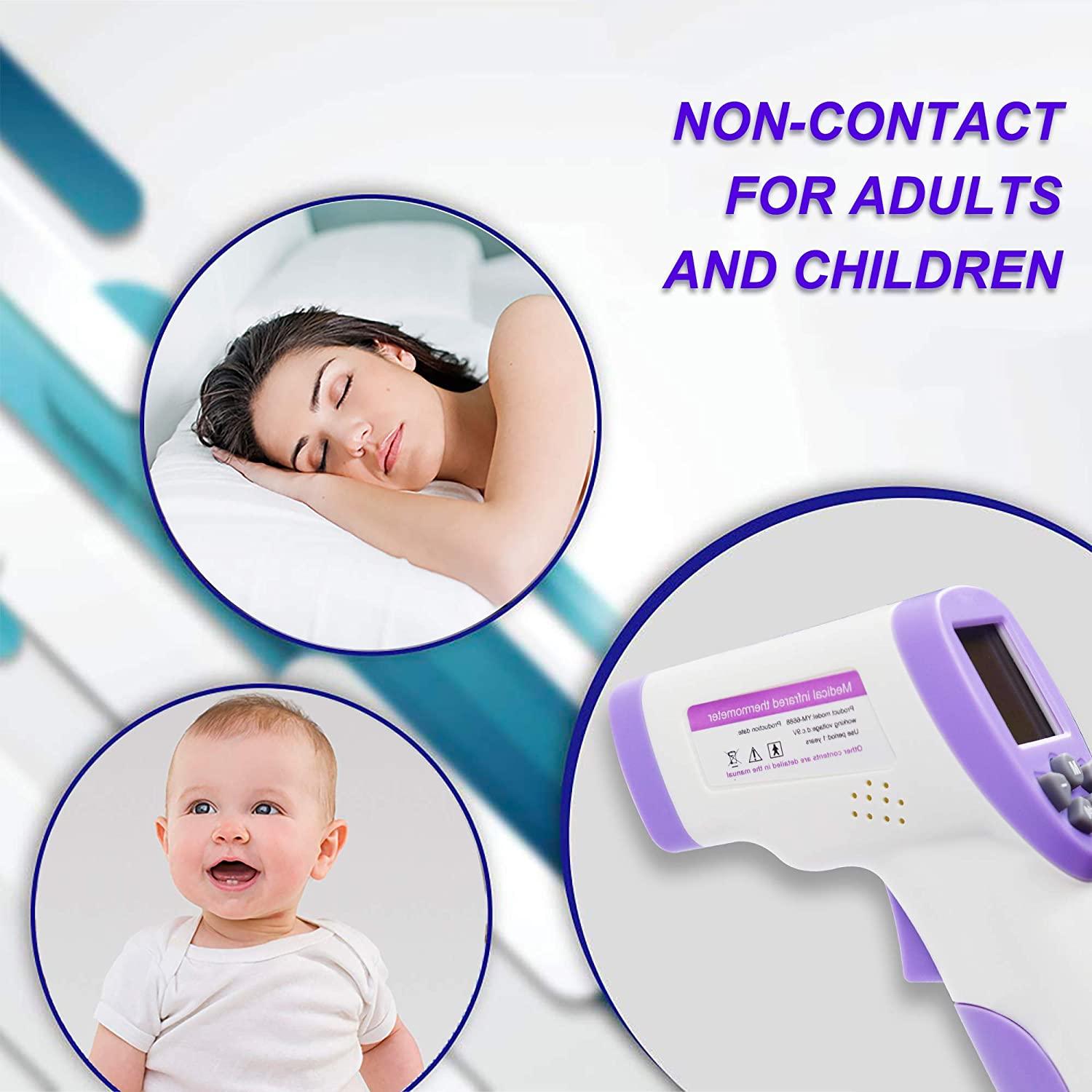 Digital Termomete Infrared Forehead Body Thermometer Gun Non-contact Temperature Measurement Device with Real-time Accurate Readings Amazon Banned - Nioor