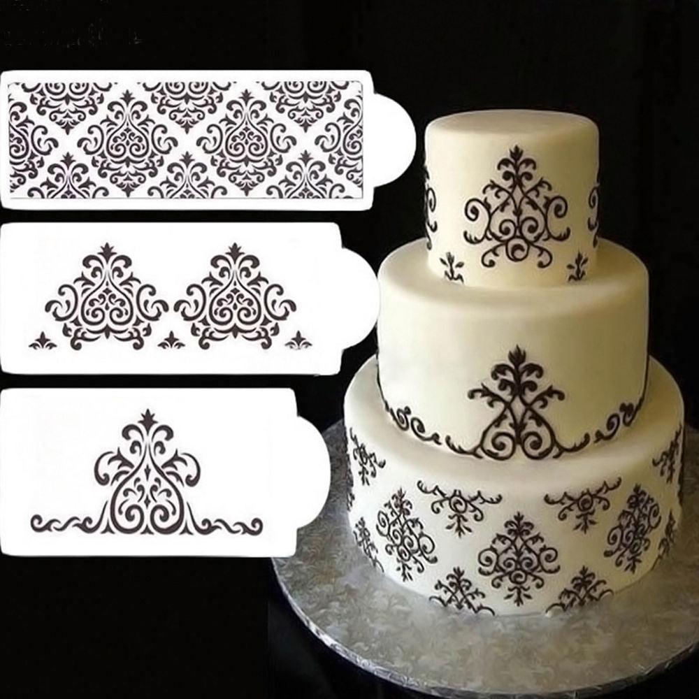 DIY 3-piece fondant hollow template - Nioor