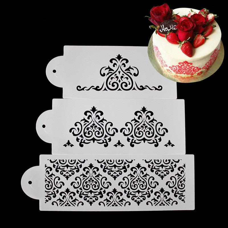 DIY 3-piece fondant hollow template - Nioor