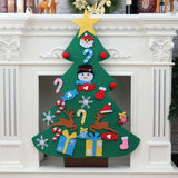 DIY Felt Christmas Tree With Three-dimensional Christmas Tree - Nioor