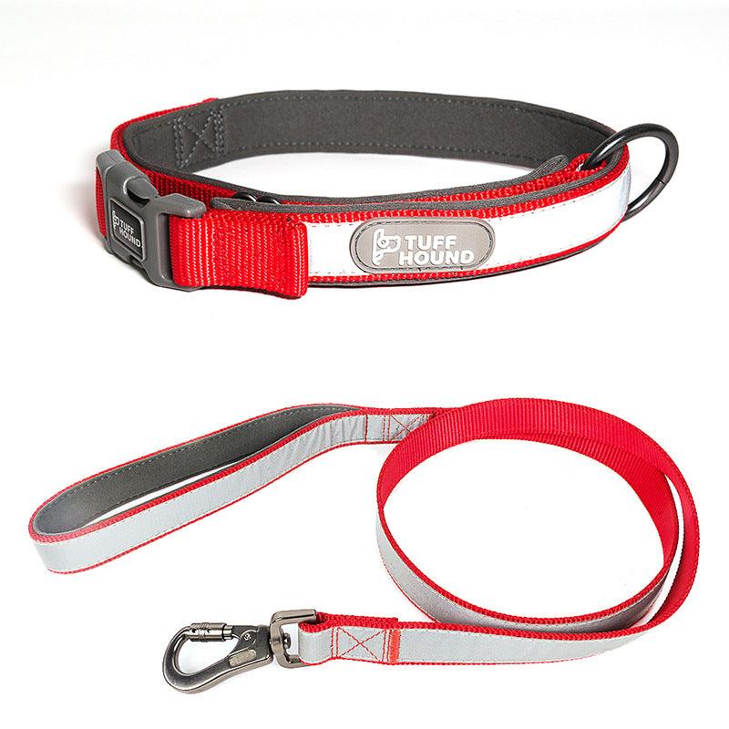 Dog Collar Pet Products Reflective Full Neck Traction Set - Nioor