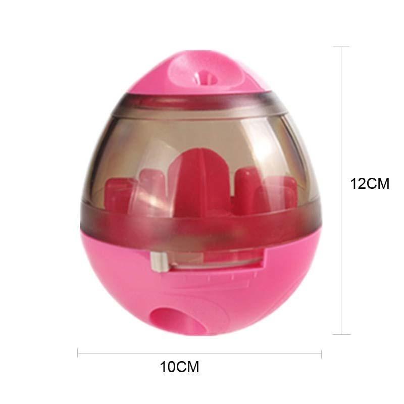 Dog Food Balls Tumbler Pet Puppy Feeder Dispenser Bowl Toy Leak Food Interactive Pet Tumbler Feeder Food Automatic Dispenser Bowl Interactive Balls - Nioor