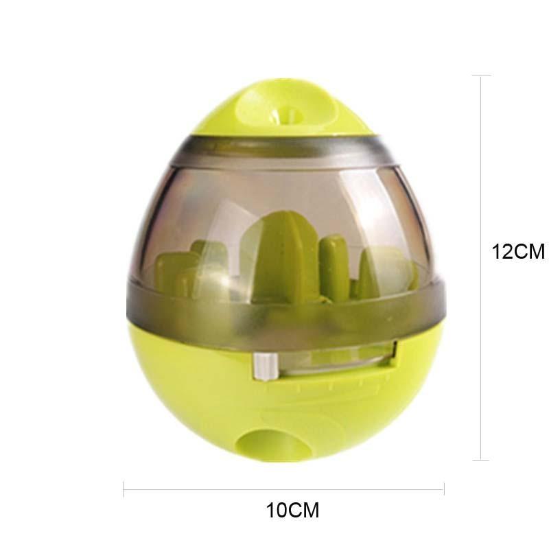 Dog Food Balls Tumbler Pet Puppy Feeder Dispenser Bowl Toy Leak Food Interactive Pet Tumbler Feeder Food Automatic Dispenser Bowl Interactive Balls - Nioor