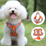 Dog Harness Cat Harness Reflective Dogs Leashs Soft Mesh Chest Strap - Nioor