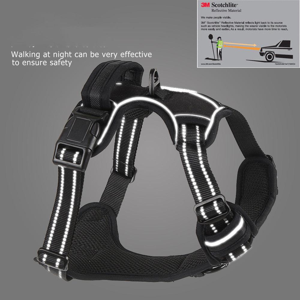 Dog Harness No Pull Breathable Reflective Pet Harness Vest - Nioor