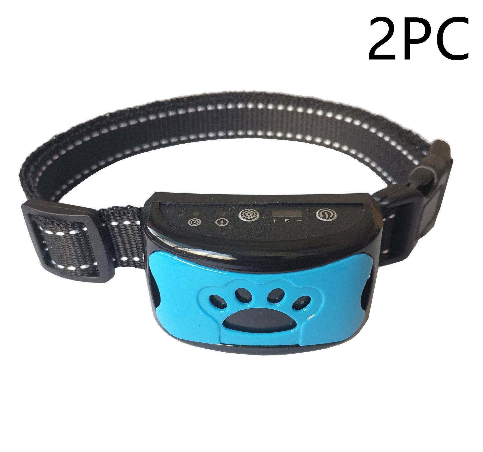 Dog Training Collar Waterproof Electric Pet Remote Control Rechargeable Dogs Trainer Bark Arrester With Shock Vibration Sound - Nioor