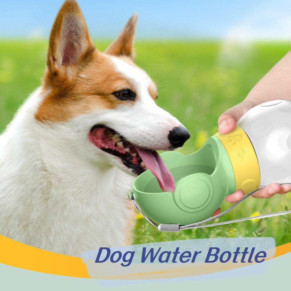 Dog Water Bottle Portable Travel Pet Drinker Leak Proof Dog Bowl Food Cat Fountain Outdoor Walking Drinking Bottle Dogs Feeder - Nioor