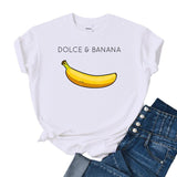 Dolce Banana Anime Printed T Shirts - Nioor