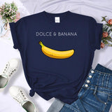 Dolce Banana Anime Printed T Shirts - Nioor