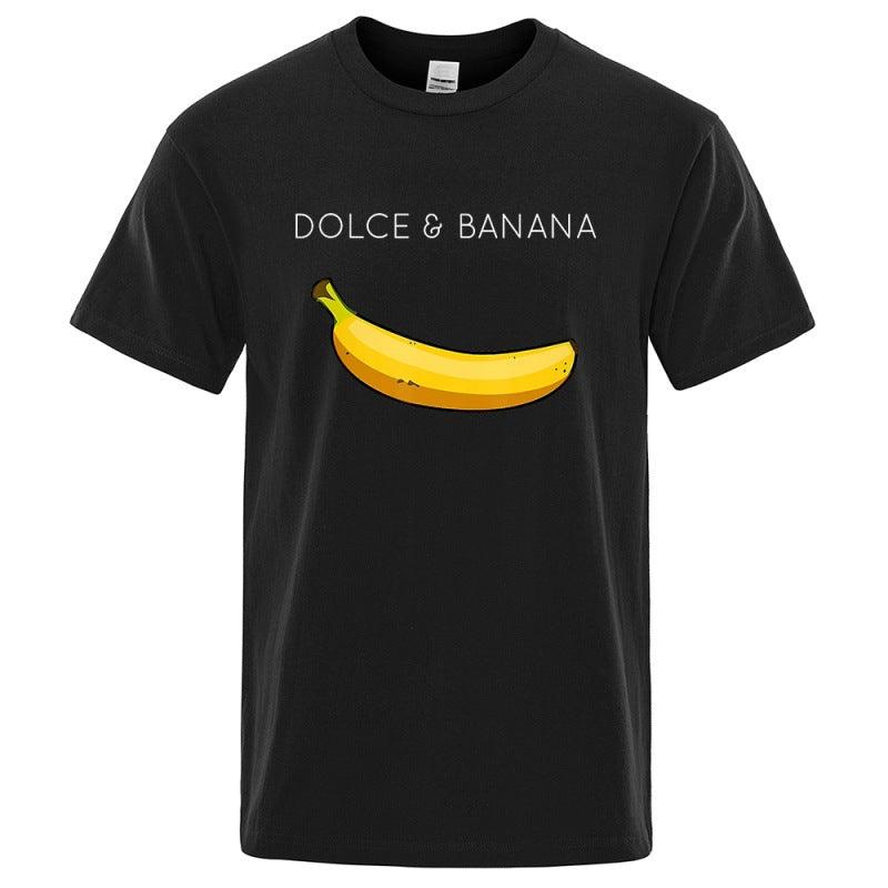 Dolce Banana Fashion Print Men T-shirts - Nioor