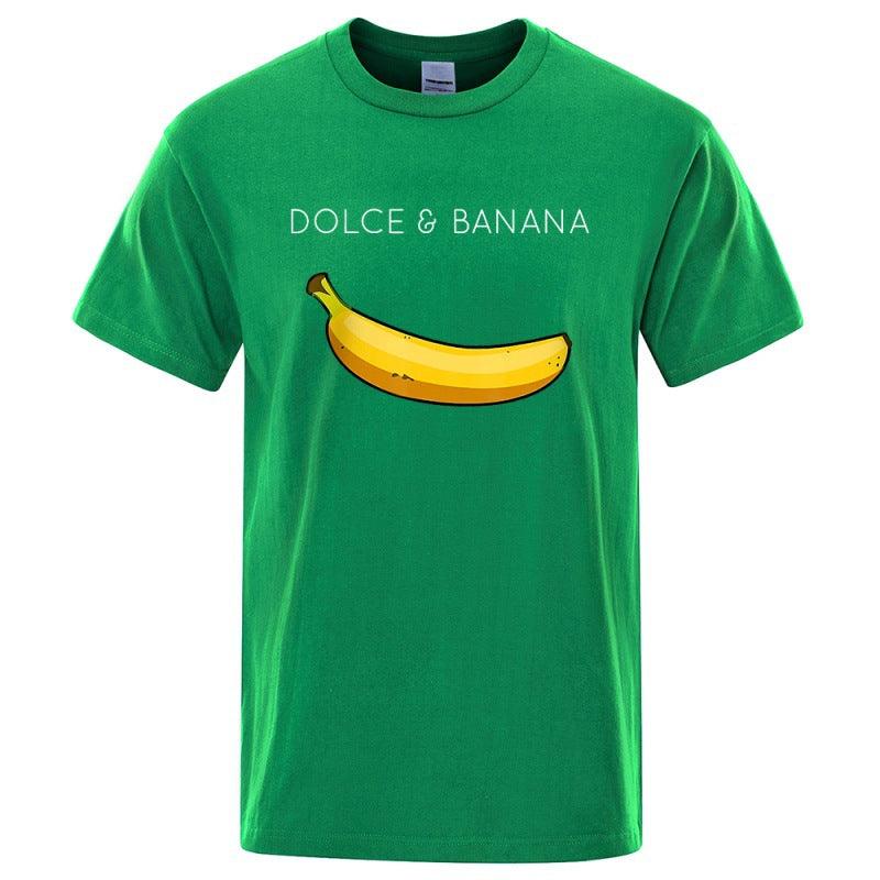 Dolce Banana Fashion Print Men T-shirts - Nioor